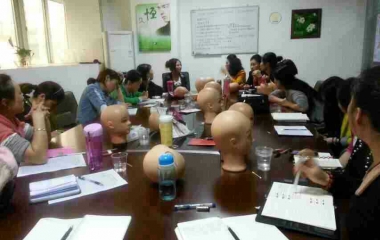 2015年8月26日學員培訓現(xiàn)場